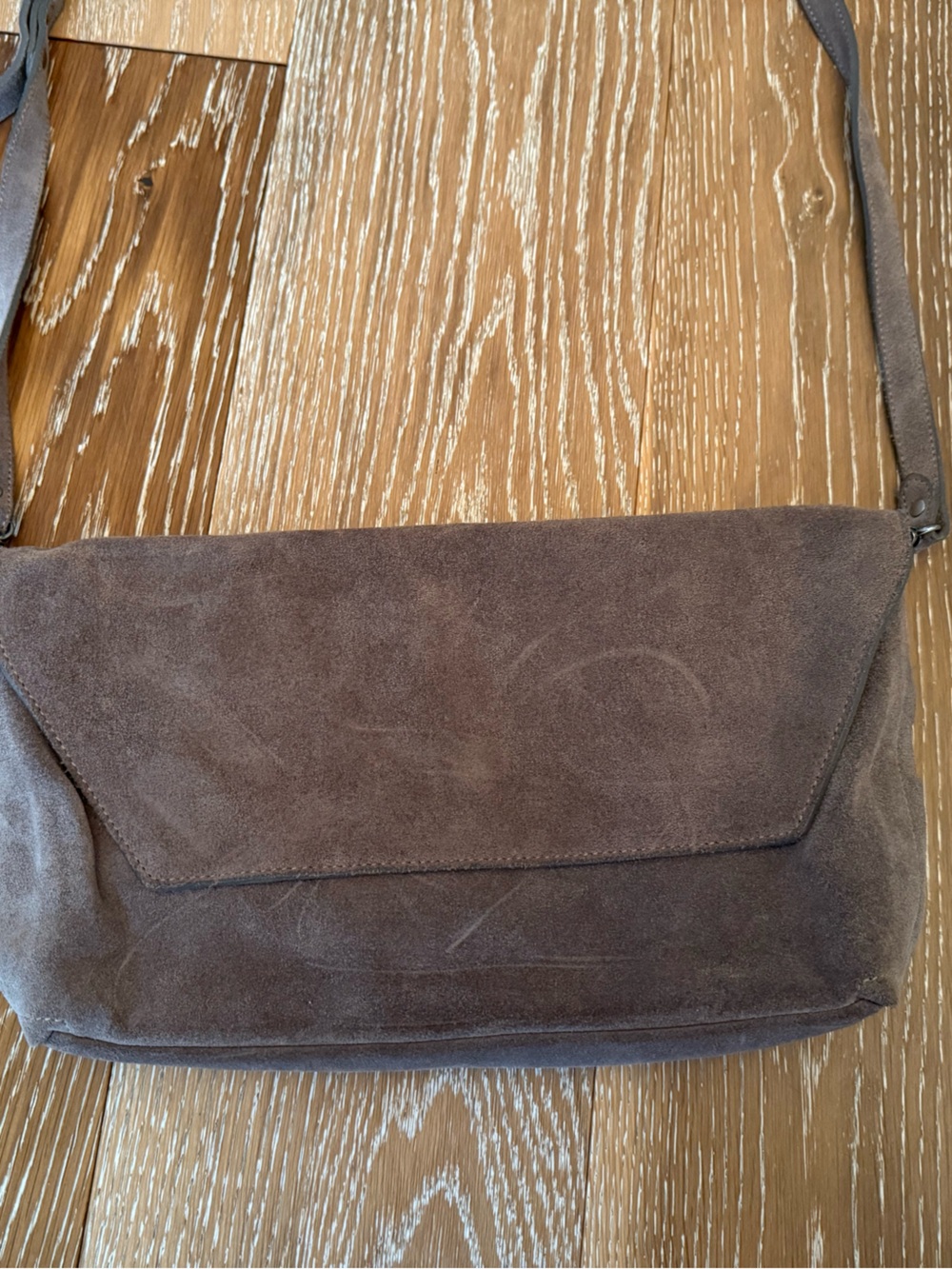Eileen fisher suede purse - Picture 2 of 10